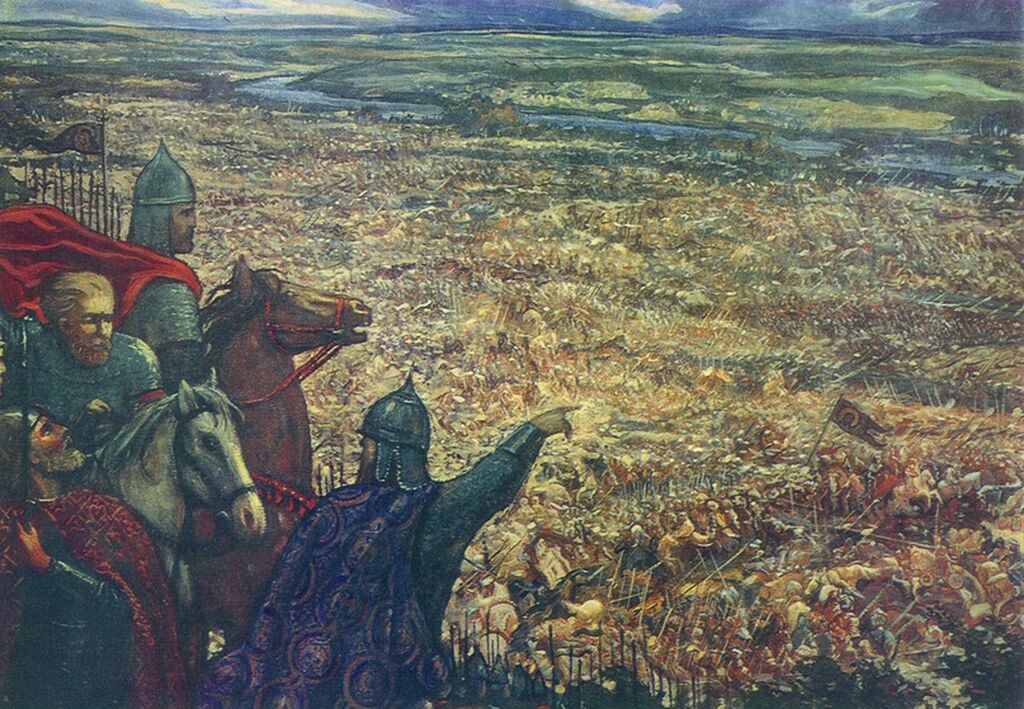 "Засада. Засадный полк", И.С.Глазунов, 1979г.